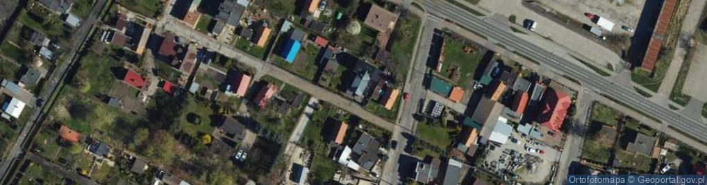 Zdjęcie satelitarne Towarzystwa Jaszczurczego ul.