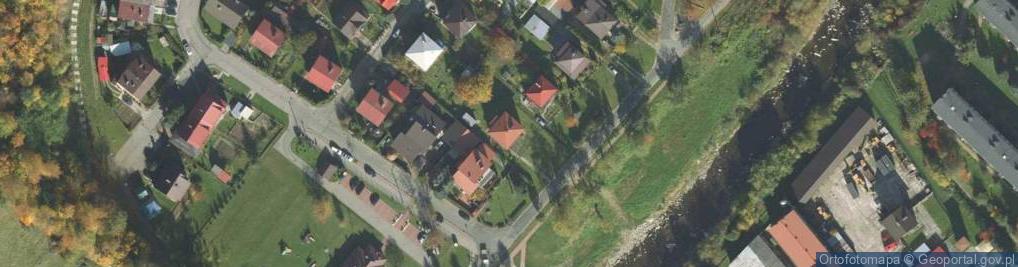 Zdjęcie satelitarne Topolowa ul.