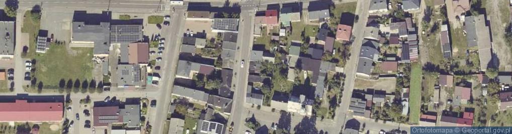 Zdjęcie satelitarne Toruńska ul.