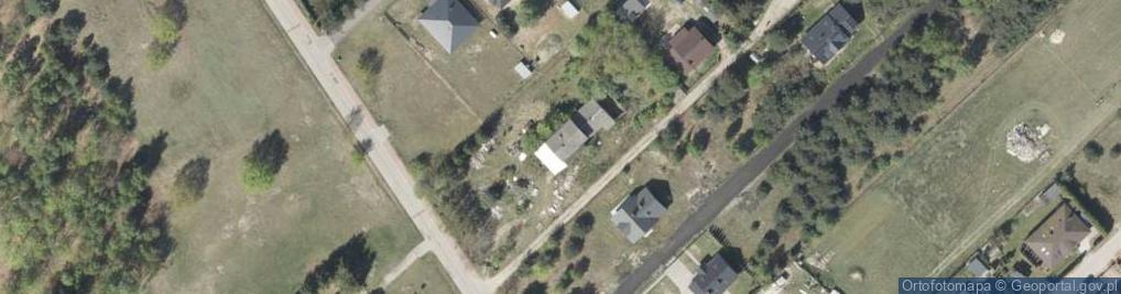 Zdjęcie satelitarne Topolowa ul.