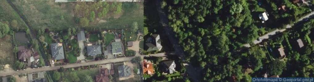 Zdjęcie satelitarne Topolowa ul.