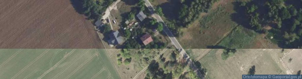 Zdjęcie satelitarne Topolowa ul.