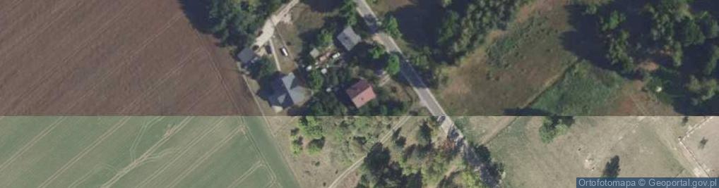 Zdjęcie satelitarne Topolowa ul.