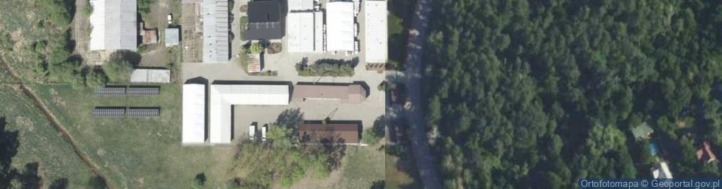 Zdjęcie satelitarne Topolowa ul.