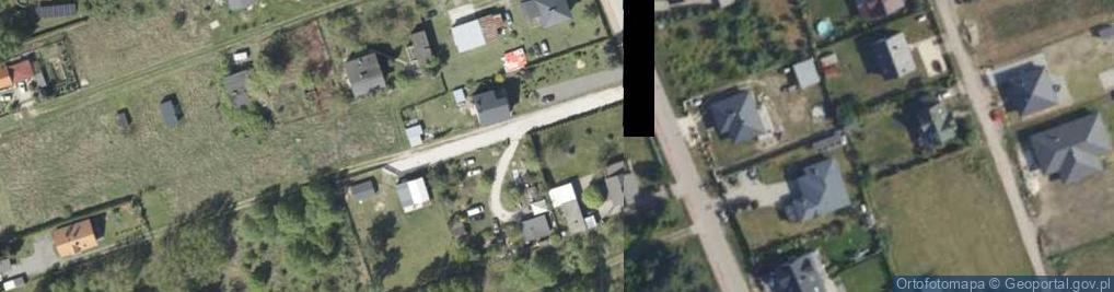 Zdjęcie satelitarne Topolowa ul.