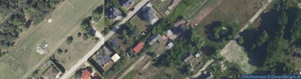 Zdjęcie satelitarne Topolowa ul.