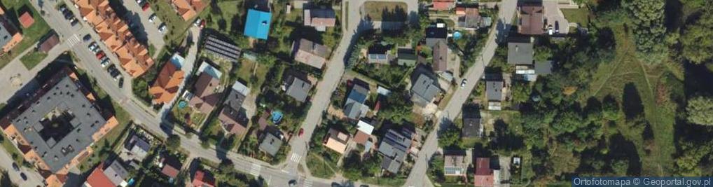 Zdjęcie satelitarne Toruńska ul.