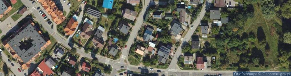 Zdjęcie satelitarne Toruńska ul.