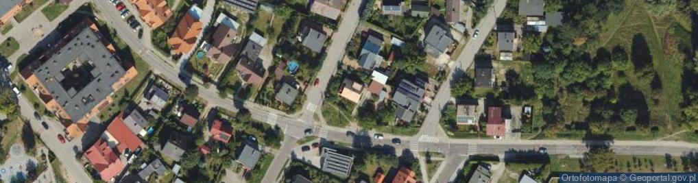 Zdjęcie satelitarne Toruńska ul.