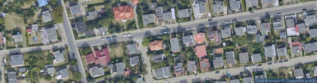 Zdjęcie satelitarne Topolowa ul.