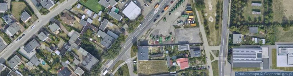 Zdjęcie satelitarne Toruńska ul.