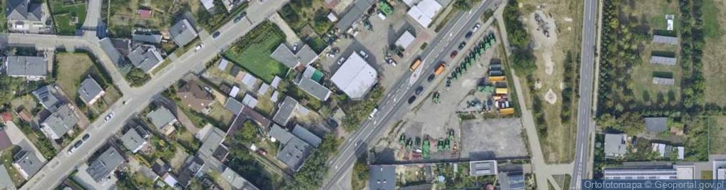 Zdjęcie satelitarne Toruńska ul.