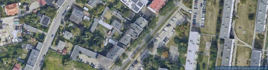 Zdjęcie satelitarne Toruńska ul.