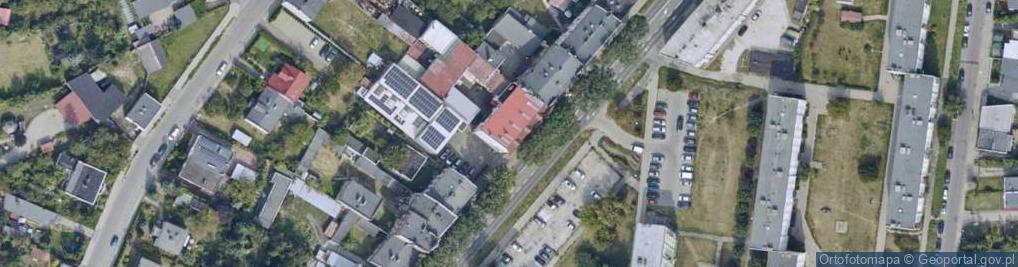 Zdjęcie satelitarne Toruńska ul.