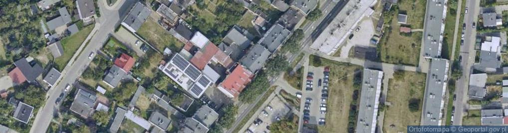 Zdjęcie satelitarne Toruńska ul.
