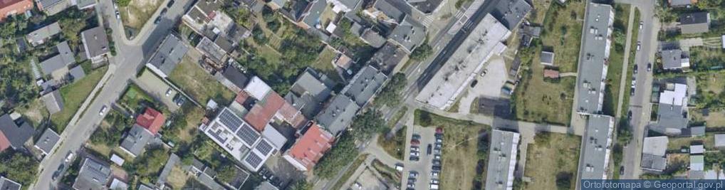 Zdjęcie satelitarne Toruńska ul.