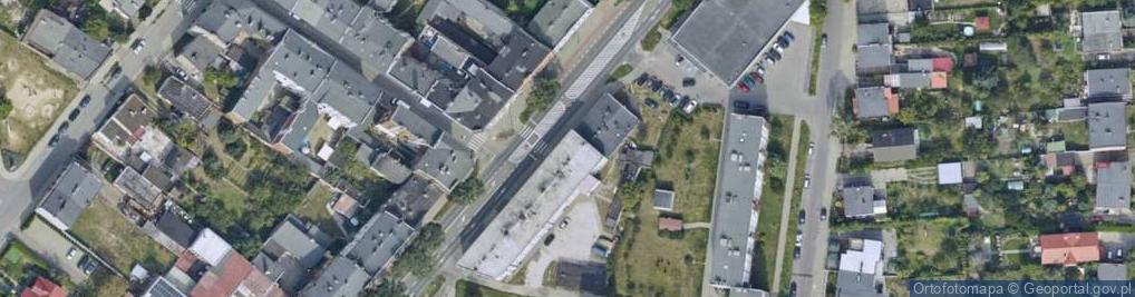 Zdjęcie satelitarne Toruńska ul.
