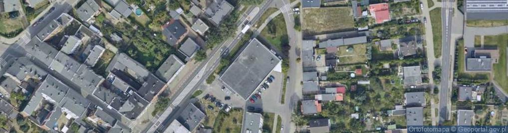 Zdjęcie satelitarne Toruńska ul.