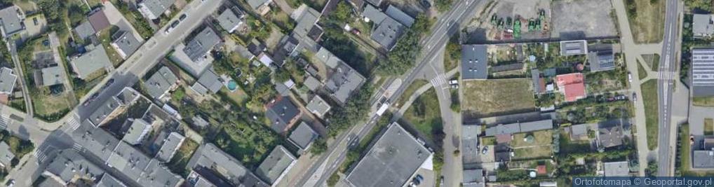 Zdjęcie satelitarne Toruńska ul.