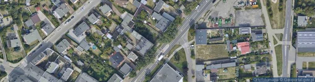 Zdjęcie satelitarne Toruńska ul.