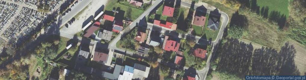 Zdjęcie satelitarne Topolowa ul.