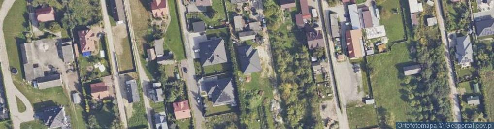 Zdjęcie satelitarne Topolowa ul.