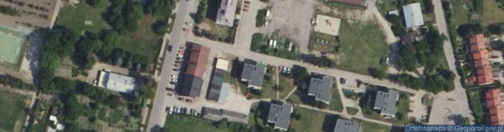Zdjęcie satelitarne Topolowa ul.