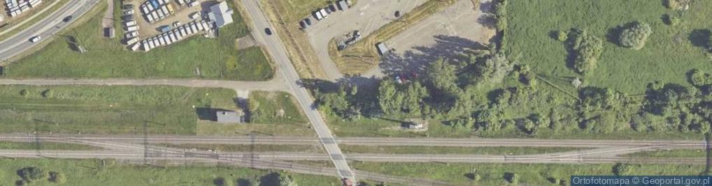 Zdjęcie satelitarne Towarowa ul.