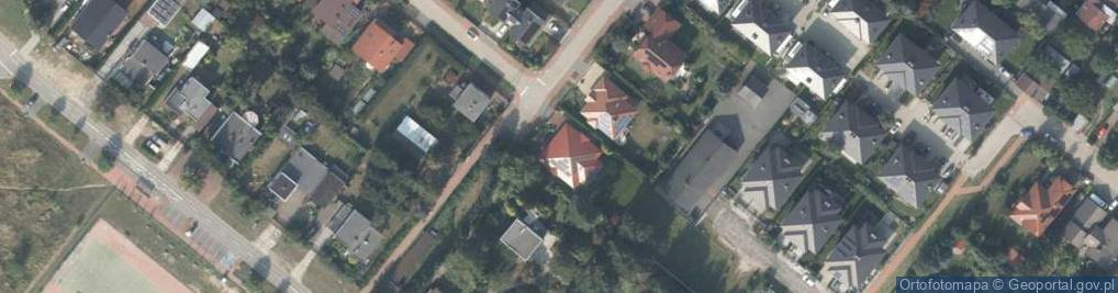 Zdjęcie satelitarne Topolowa ul.