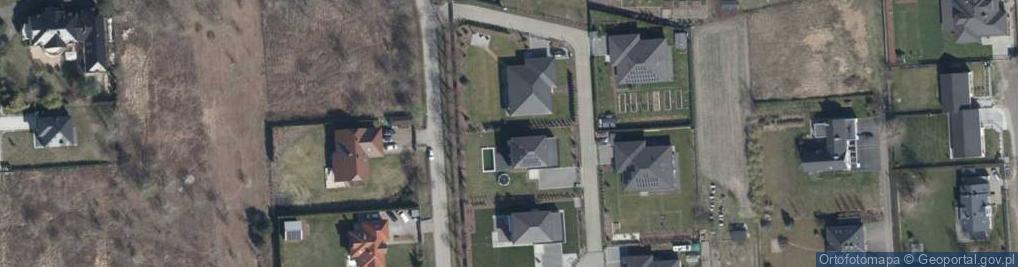 Zdjęcie satelitarne Topolowa ul.