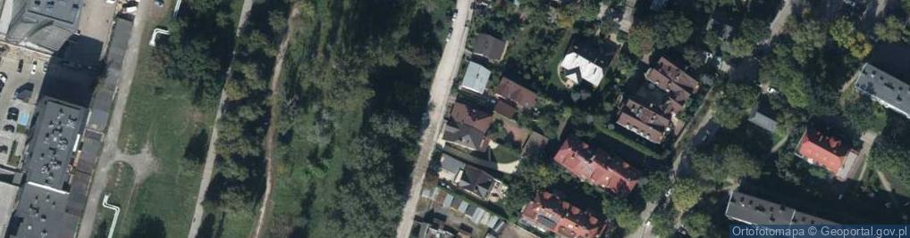 Zdjęcie satelitarne Topolowa ul.