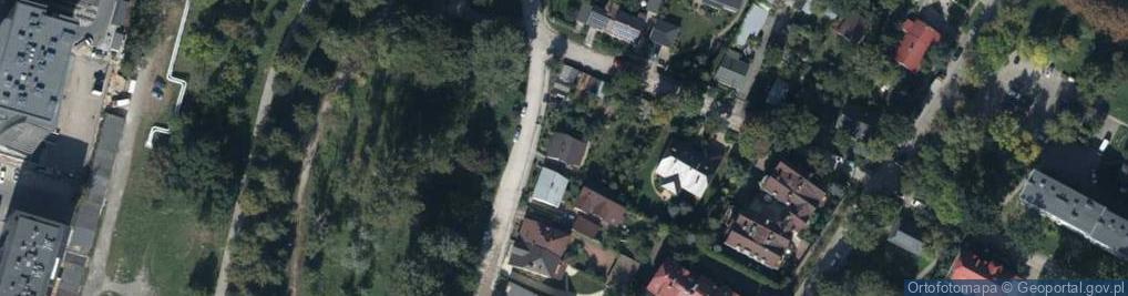 Zdjęcie satelitarne Topolowa ul.