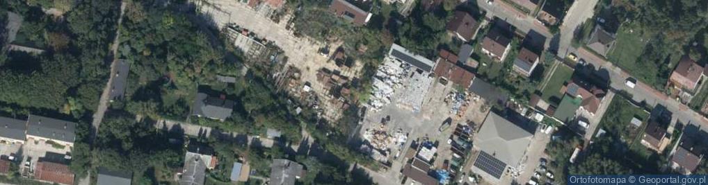 Zdjęcie satelitarne Towarowa ul.