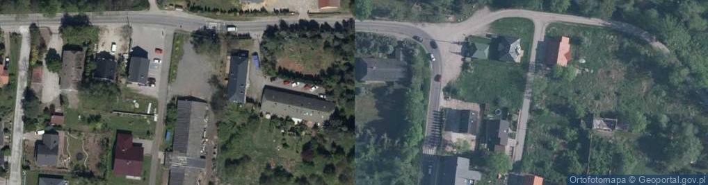 Zdjęcie satelitarne Topolowa ul.