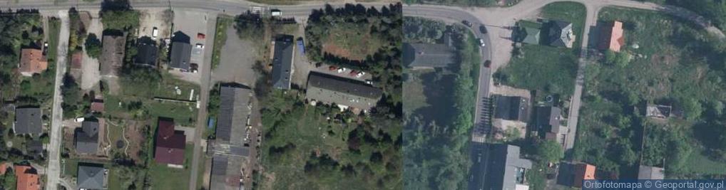 Zdjęcie satelitarne Topolowa ul.