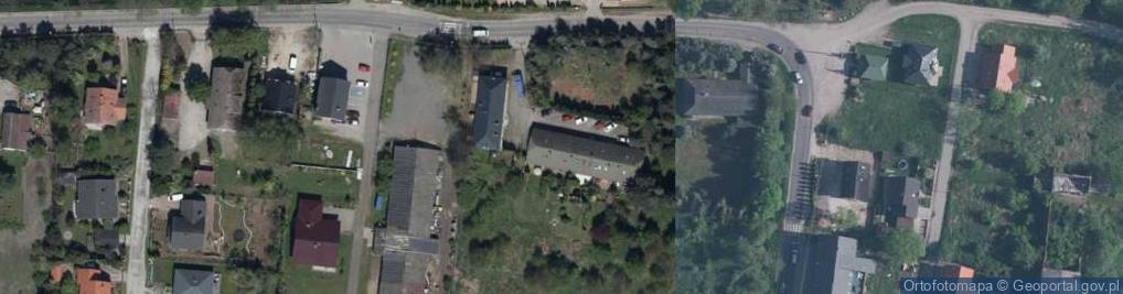 Zdjęcie satelitarne Topolowa ul.