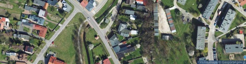 Zdjęcie satelitarne Topolowa ul.