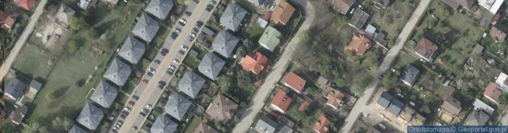 Zdjęcie satelitarne Topolowa ul.