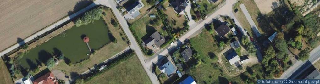 Zdjęcie satelitarne Topolowa ul.