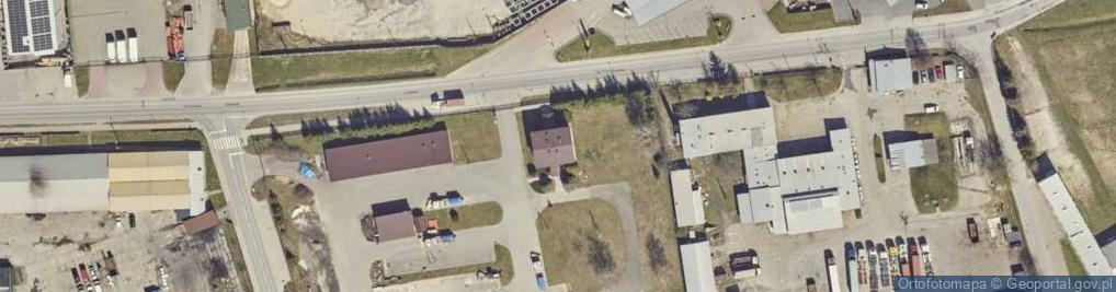 Zdjęcie satelitarne Towarowa ul.
