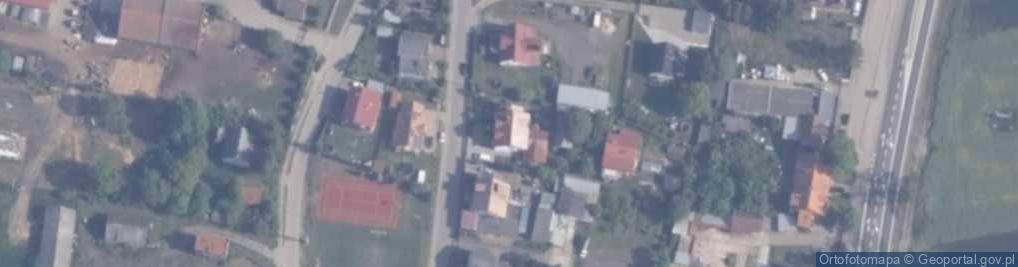 Zdjęcie satelitarne Topolowa ul.