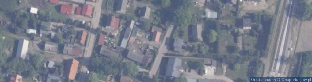 Zdjęcie satelitarne Topolowa ul.