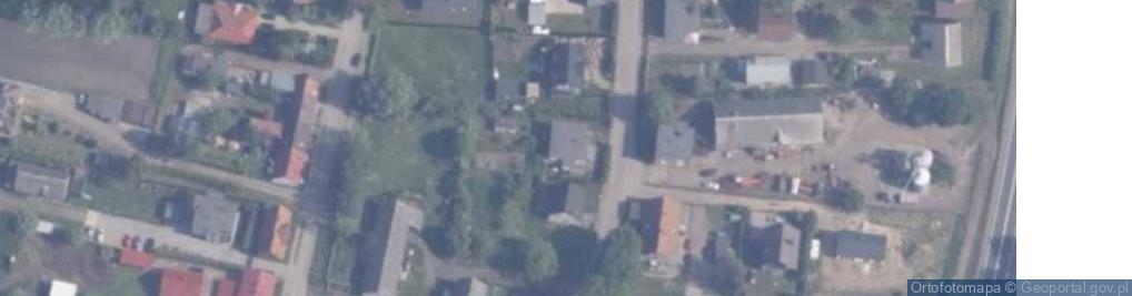 Zdjęcie satelitarne Topolowa ul.