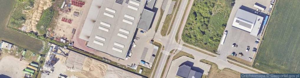 Zdjęcie satelitarne Towarowa ul.