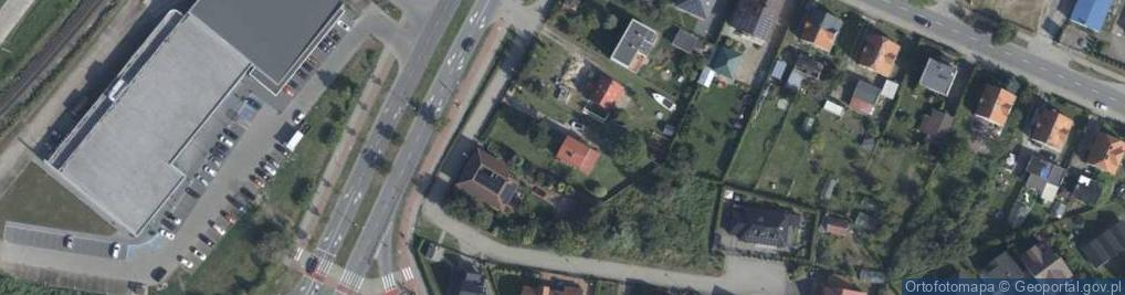 Zdjęcie satelitarne Toruńska ul.
