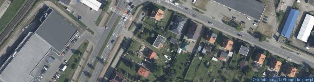 Zdjęcie satelitarne Toruńska ul.