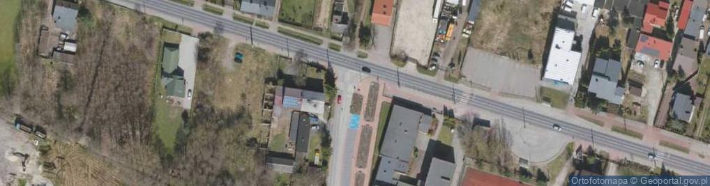 Zdjęcie satelitarne Tomaszowska ul.