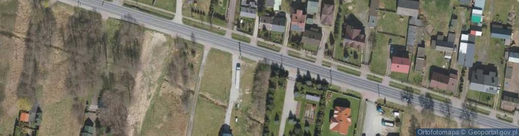 Zdjęcie satelitarne Tomaszowska ul.
