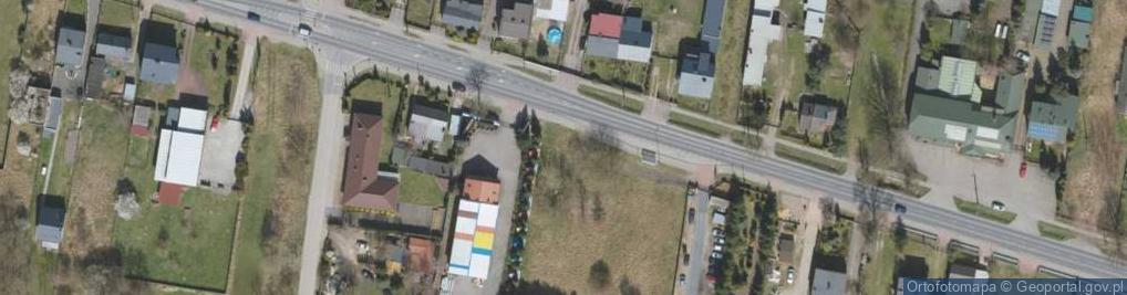 Zdjęcie satelitarne Tomaszowska ul.