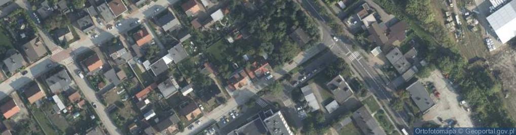 Zdjęcie satelitarne Topolowa ul.